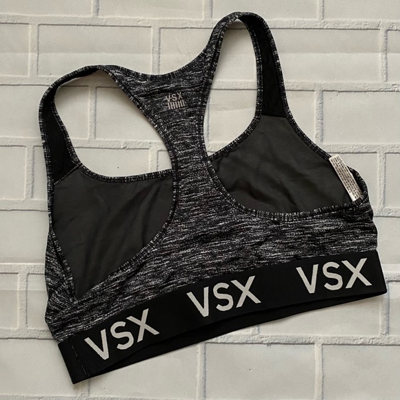 Victoria’s Secret Sport Gray and Black Low Support Sports Bra - Picture 3 of 6